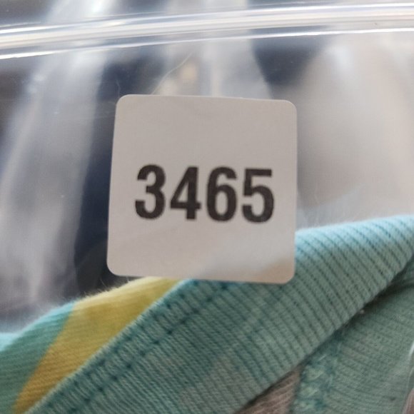 Champion Abstract Blue Camouflage AOP Logo Crewneck Short Sleeve T Shirt Size M - Picture 10 of 10